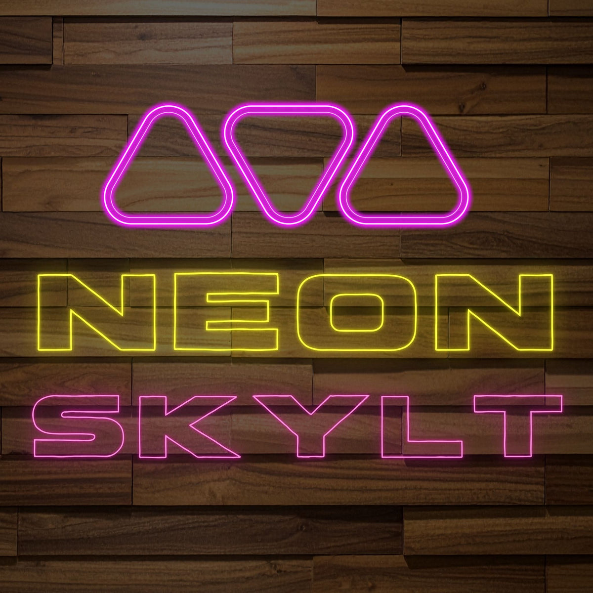 Neonskylt Logo Anpassad - Neonskylt efter dina önskemål!