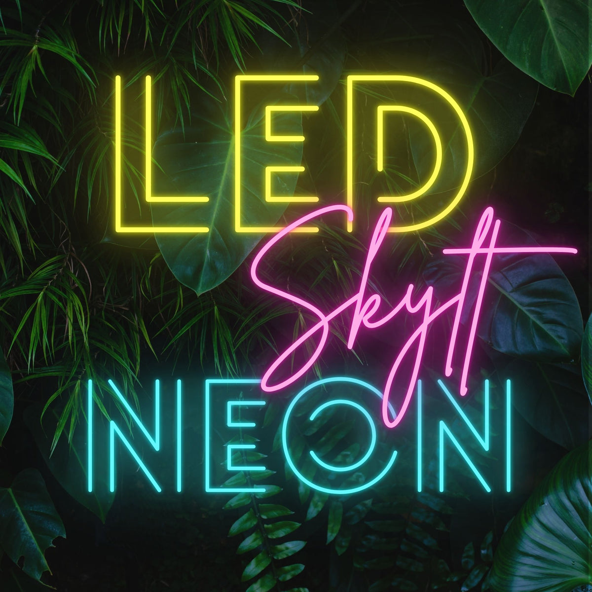 Gör egen Neonskylt - LED-Neonskylt skapad efter dina önskemål