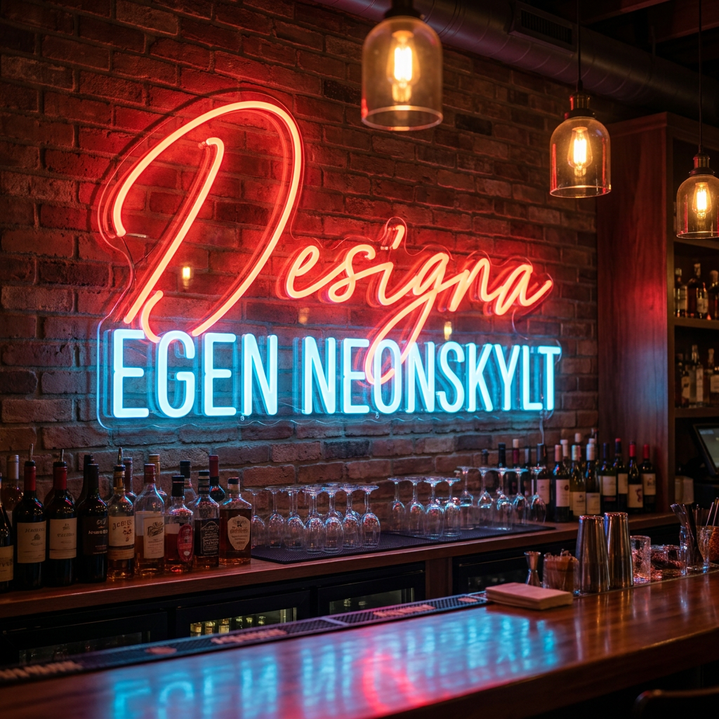 Designa din egen LED-neonskylt